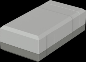 32124002 Housing, 125x67x40 mm