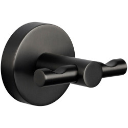 tesa 40594-00000-00 MOON bathrobe hooks Adhesive graphite scratch-resist