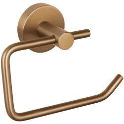tesa 40600-00000-00 MOON toilet paper holder Adhesive brushed bronze