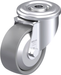 Blickle 946656 LER-PO 80G-ELS-FA Rolka obrotowa z blachy stalowej Średnica koła: 80 mm Maksymalne obciążenie: 150 kg 1 s