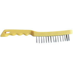 Toparc 044258 Stainless Steel Brush 4 Rows Robust Cleaning Tool