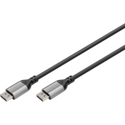 Digitus Db-340105-010-S Displayport Adapter Black Shielded Round 1 M