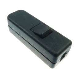 PRZEŁĄCZNIK 702307-08 POŚREDNI CZARNY 250V