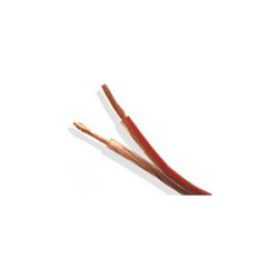 Przewód głośnik. 2x0,20 CCA Przeź.z paskiem