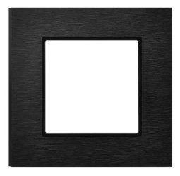Aria Ramka pojedyncza prestige szczotkowany antracyt R-1UAC/64/25
