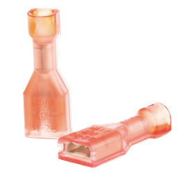 Konektor płaski Żeński 4.75 x 0.81mm długość 0.855cal Izolacja: Izolowane Cyna