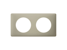 CELIANE Ramka natural piaskowy 2 podwójna 066712 LEGRAND