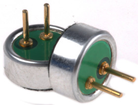 Kondensator mikrofonu, -42dB 6mm THT, 50 → 16000 Hz RS PRO