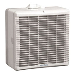 Wentylator, seria: T-Series, 305 m³/h, 395 m³/h, 485 m³/h, Montaż w oknie, 37 dB(A)dB(A)