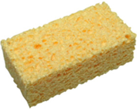 Cleaning sponge, 34 x 65 mm, for 0A05/0A21/0A26, Ersa 0004G/SB