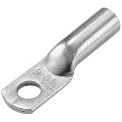 TruComponents 330056 Crimp cable lug 180 °, M6, 10 mm², Hole Ø: 6 mm,