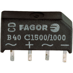 Diotec B40C1500/1000 Silicon Bridge Rectifier 1.4/1.6A 90V