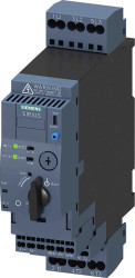 Zasilanie obciążenia 0,75 kW Siemens DOL 3-fazowy 690 V AC zakres SIRIUS 3RA6 1,1 A Automatyczne, ręczne IP20