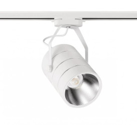 Lampa Szynowa LED 23W 3000K Premium Biała Jednofazowa