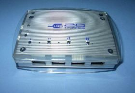 HUB USB 2.0 1-&gt;4 AKTYWNY Z ZAS.UHB-C244