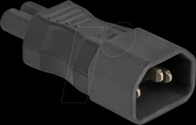 80469 Power Adapter IEC 60320 - C14 to C7, male / female, 2.5 A, strai