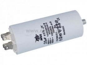 25uF 450V kond. rozruchowy ( konektory) 40x95