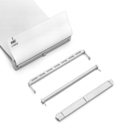 Złącze IDC 40-pinowe 2-rzędowe raster: 2.54mm Żeński Montaż na kablu 3M