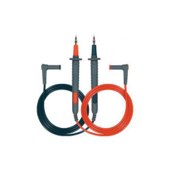 Beha Amprobe 2146176 1307D Safety Test Lead Set 4mm Plug 1m Black/Red