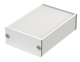 Obudowa Aluminium szerokość zew. 55,3 mm długość zew. 80 mm wys. zew. 24,4 mm Bopla IP40 Aluminium (anodyzowane)