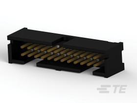 Wtyk PCB 24-pinowe raster: 2.54mm 2-rzędowe TE Connectivity Przewlekany 1.0A 250.0 V.