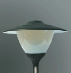 Oprawa parkowa E27 70W 230V IP55 IIkl. OCP-70-PA/II 3098000