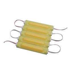 Moduł LED 70x18mm 12V 2W żółty 9xSMD5050 IP67 / LxL0195