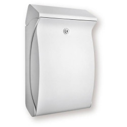 Burg W&#xE4;chter 4905 W SWING Letterbox Plastic White Holds DIN C4 Mail