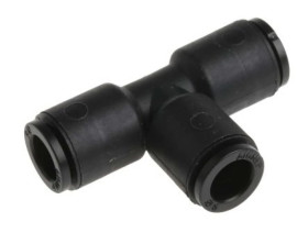 Adapter gwintowany teowy typu rura – rura, 20 barów