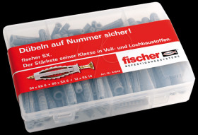 513777 FISCHER foreman's box SX dowels + screws