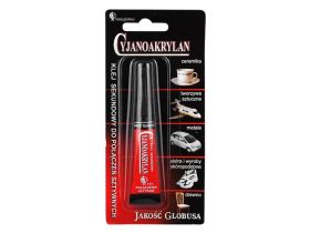 Klej Cyjanoakrylan sztywny, 2g.