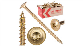 Wkręty Ciesielskie Z Łbem Podkładkowym I Gniazdem Wkcp Tx 8,0X120 Wkręt-Met...