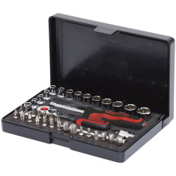 KS Tools 918.0640 1/4&quot; Chromeplus Socket Set, 40 Pcs