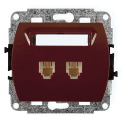 4GT2, Gniazdo telefoniczne podwójne,