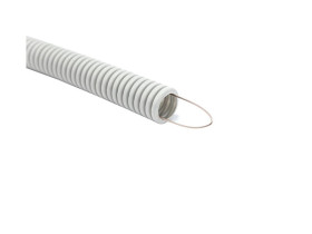 Peszel rura karbowana 16mm z pilotem 320N szary samogasnący (krążek 25mb) RKLSP16-SJ-25 ELMARK