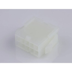 Molex 39012101 Mini-fit Jr. 10-pin Socket Housing 4.2mm Spacing Natural