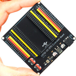 Adapter goldpin dla ESP32-S3 44pin DevKit gniazdo DC 5V 3.3V ekspander