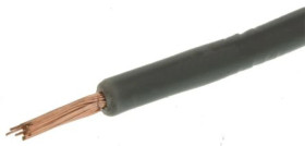 Kabel trzynormowy, dł. 100m 1 mm², 17 A, 1 kV DC, 600 V AC, Maks. +105C Szary Zgodność z trzema normami, RS PRO