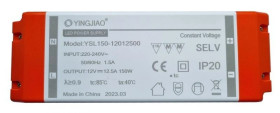 Zasilacz stałonapięciowy LED YSL150 12V 12,5A 150W YSL150-12012500