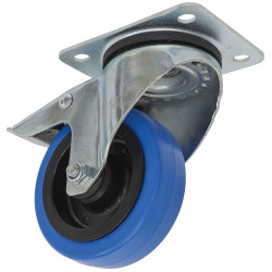Sealey SCW3100SPL Castor Wheel Swivel Plate with Total Lock Ø100mm
