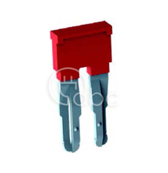 Mostek wciskany, 2-polowy izolowany, czerwony, EFB.4/2/R