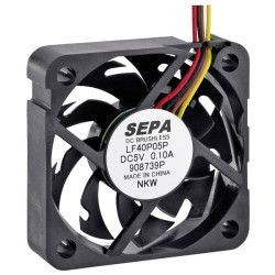SEPA LF40P05PSE00A Axial Fan 5V 13.8 m&#xB3;/h 40x40x10mm Magfix&#xAE; Bearing