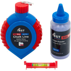 RST RSTCLSET Chalk Line &amp; Box Set 30m