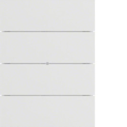 KNX B.IQ Przycisk poczwórny standard do podtynkowego portu magistralnego śnieżnobiały 75164099