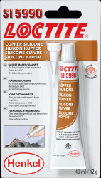 5990 Sealant, copper silicone, 40 ml