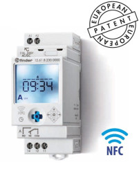 12.61.8.230.0000 Zegar tygodniowy NFC 1P 16A