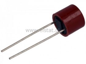 2,5A bezp. obud. okr. PCV zwłoczny 8,4x7,6 mm