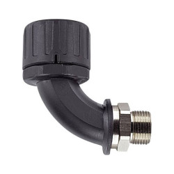 HellermannTyton 166-21202 HG28-SFL-PA66-BK Hose tail high strength