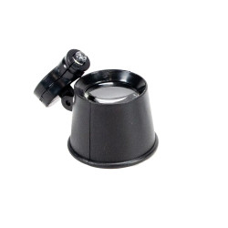 Lupa zegarmistrzowska jubilerska 10x z LED