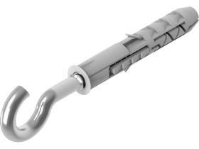 Kołek hakowy KHRO fi 6/3 rozp.otwarty 650159 BAKS